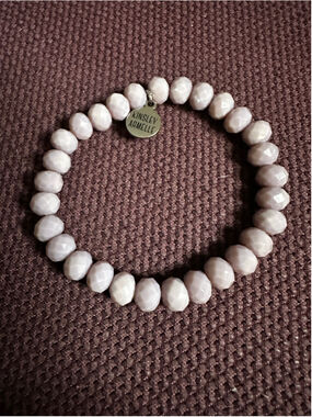 Kinsley Armelle Lavender Beaded Bracelet